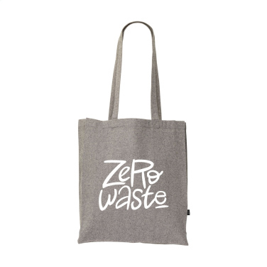 Logotrade Werbeartikel das Foto: Melange Shopper GRS Recycling-Canvas (280 g/m²) Tasche