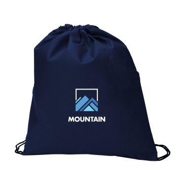 Logotrade Werbegeschenke das Foto: Non-Woven Promobag GRS RPET Rucksack