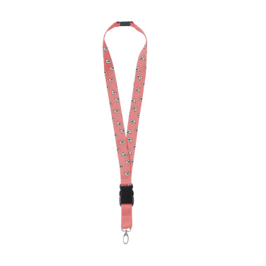 Logotrade Werbegeschenke das Foto: Lanyard Promo Complete Sublimations-Schlüsselband 25 mm