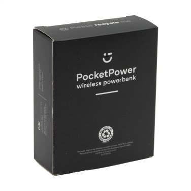 Logotrade Werbeartikel das Foto: PocketPower 10000 Wireless Powerbank kabelloses Ladegerät