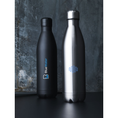 Logotrade Werbeartikel das Foto: Topflask RCS Recycled Steel 750 ml Trinkflasche