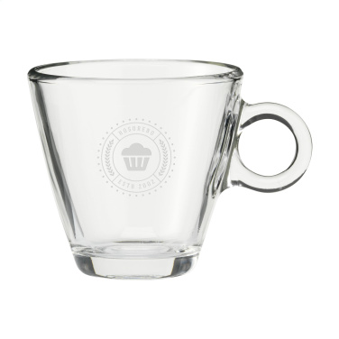 Logotrade Geschäftsgeschenke das Foto: Lugano Kaffeeglas 230 ml