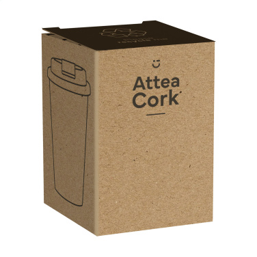 Logotrade Werbegeschenke das Foto: Attea Cork 350 ml Kaffeetasse