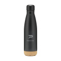 Topflask Cork 470 ml Trinkflasche, Schwarz