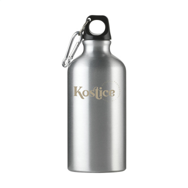 Logotrade Firmengeschenke das Foto: AluMini GRS Recycled 500 ml Wasserflasche