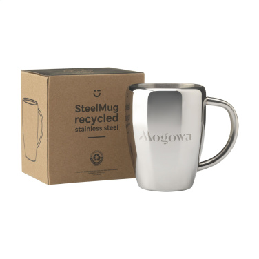 Logotrade Firmengeschenke das Foto: SteelMug RCS Recyclingstahl 220 ml