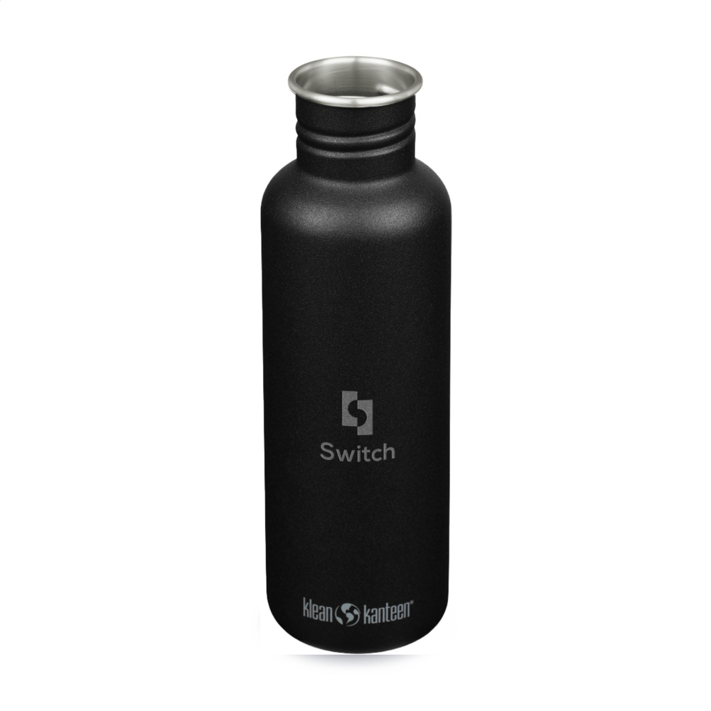 Logotrade Logogeschenke das Foto: Klean Kanteen Classic Recycling-Wasserflasche 800 ml