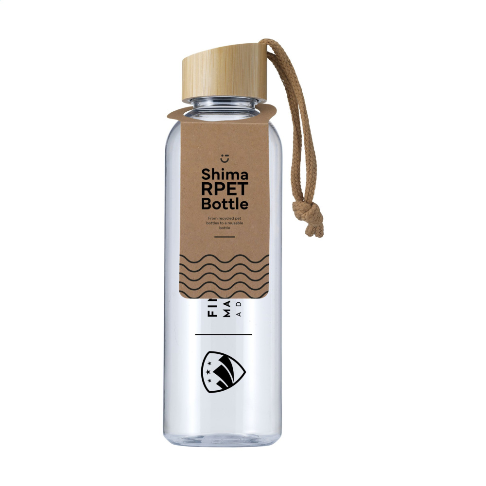 Logotrade Geschäftsgeschenke das Foto: Shima GRS RPET Bottle 680 ml Wasserflasche