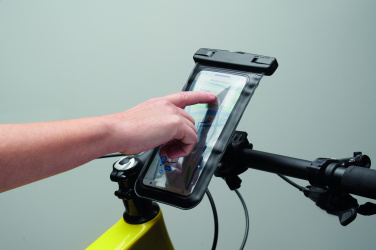 Logotrade Werbegeschenke das Foto: Fahrrad-Smartphone-Halter PVC