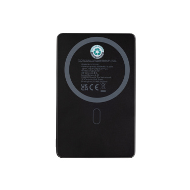 Logotrade Logogeschenke das Foto: Orion 5.000mAh 5W magnetische Powerbank aus RCS rec. Alu