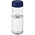 H2O Active® Eco Base 650 ml Sportflasche mit Drehdeckel, Transparent / Blau