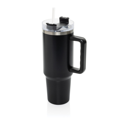 Logotrade Werbegeschenke das Foto: Stadley Becher aus RCS recyceltem Sainless Steel 1200ml