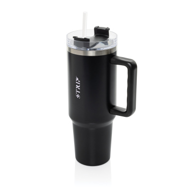 Logotrade Geschäftsgeschenke das Foto: Stadley Becher aus RCS recyceltem Sainless Steel 1200ml