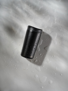 Logotrade Geschäftsgeschenke das Foto: Avira Alix Klickbecher aus RCS rec. Stahl 400ml