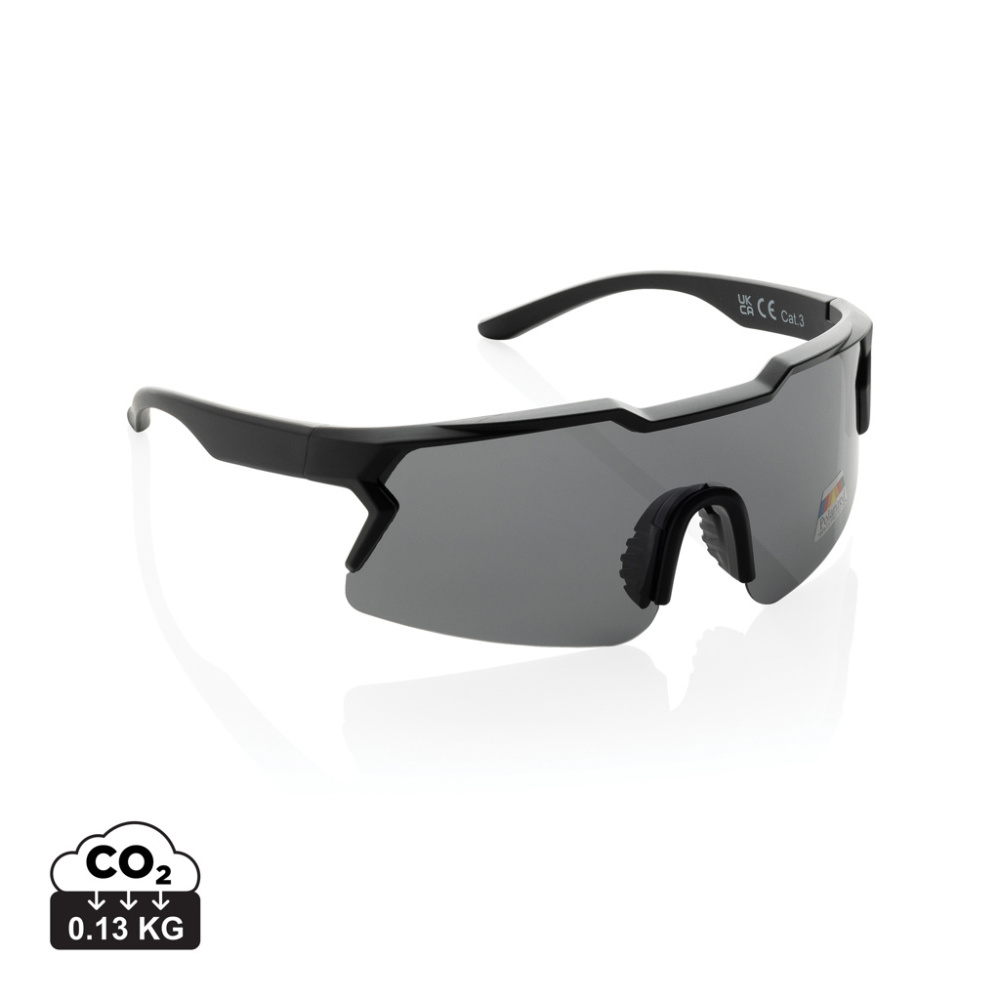 Logotrade Werbegeschenke das Foto: SproShield RCS Sportbrille mit polarisierten Gläsern