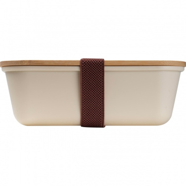 Logotrade werbemittel das Foto: Set Lunchbox mit Edelstahlflasche Toronto