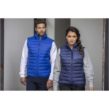 Logotrade werbemittel das Foto: Pallas GRS recycelter wattierter Bodywarmer für Herren