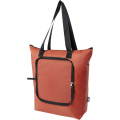 EcoFold faltbare RPET Kühltasche 15 L, Ziegel