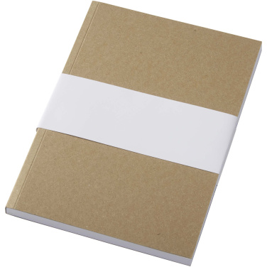 Logotrade Logogeschenke das Foto: Novella Austen A5 Softcover Notizbuch aus recyceltem Kraftpapier – 100 Blatt