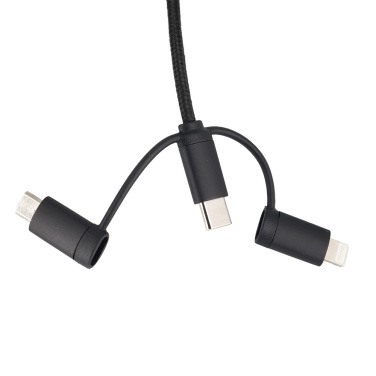 Logotrade werbemittel das Foto: Kabel 4in1 mit beleuchtetem Logo - LH-ZM02