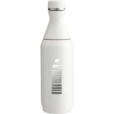 Logotrade Geschäftsgeschenke das Foto: Stanley 350 ml All Day Slim Flasche