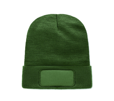 Logotrade Werbegeschenke das Foto: Beanie RPET-Polyester