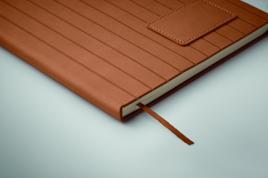 Logotrade Werbeartikel das Foto: DIN A5 Smokey Notizbuch PU