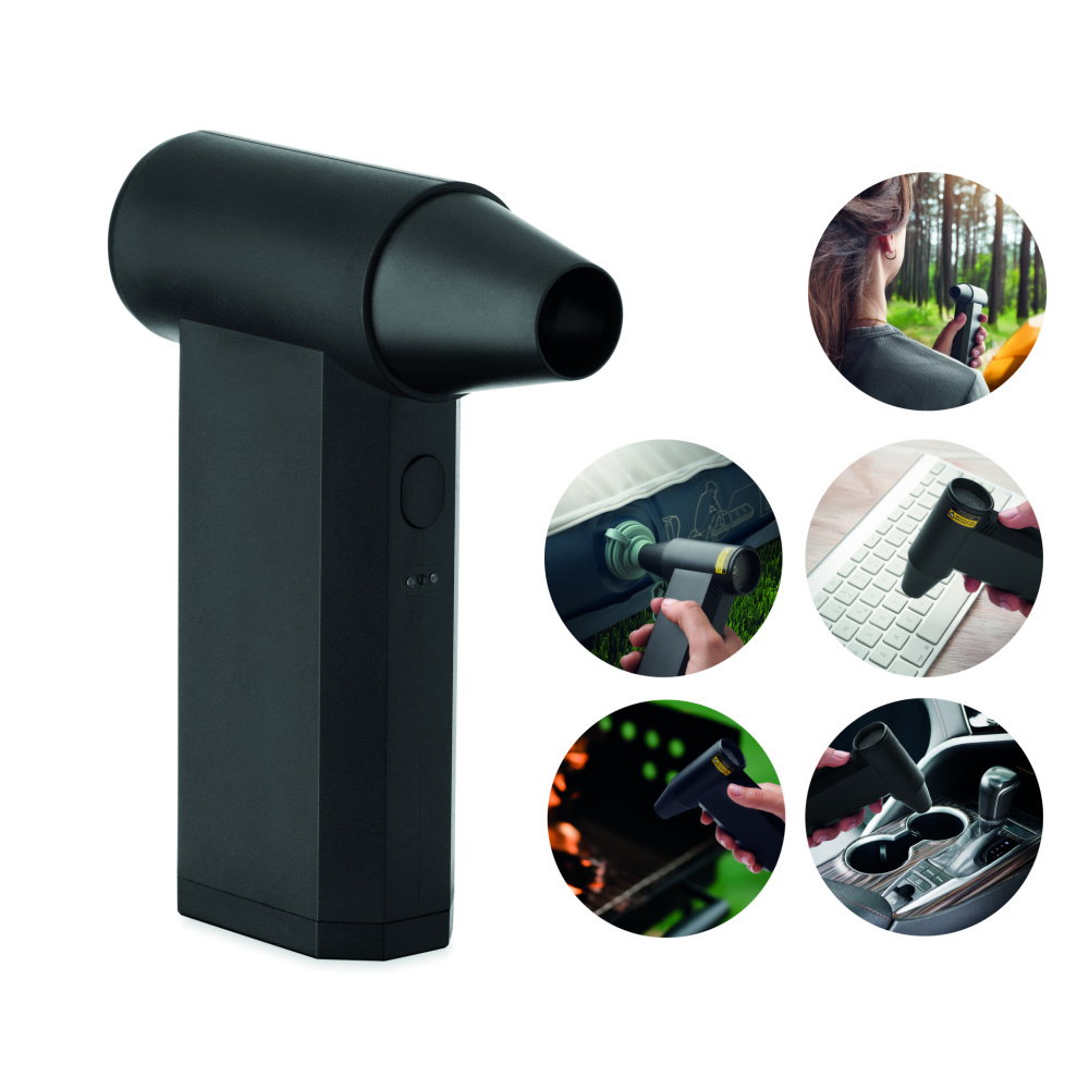 Logotrade Logogeschenke das Foto: Tragbarer Turbo-Ventilator