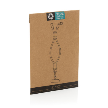 Logotrade Firmengeschenke das Foto: LoopAmp 60W Handgelenksband für Smartphones aus RCS rPET