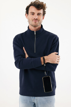 Logotrade Geschäftsgeschenke das Foto: CarryLoop verstellbares Handy-Armband aus RCS rec. PET