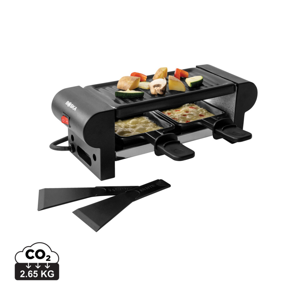 Logotrade Geschäftsgeschenke das Foto: BOSKA Gourmet Raclette Mini