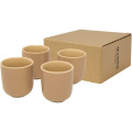 Male Espressotassen 4-teilig 90 ml, Haferflocken