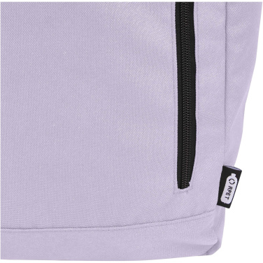 Logotrade Werbeartikel das Foto: Byron 15,6" GRS RPET Roll-Top Rucksack 18 L