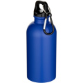 Oregon 400 ml matte RCS-zertifizierte einwandige Trinkflasche aus recyceltem Edelstahl mit Karabinerhaken, Königsblau