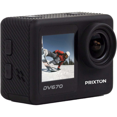 Logotrade Geschäftsgeschenke das Foto: Prixton DV670 4K Dual Screen Actionkamera