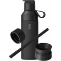 Ocean Bottle 500 ml 3 in 1 Set, Obsidianschwarz