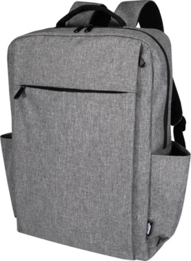 Logotrade Firmengeschenke das Foto: Libra 15" Laptop-Rucksack aus recyceltem GRS-Material 15 L