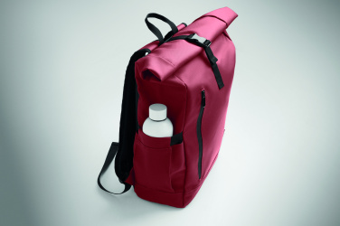 Logotrade Firmengeschenke das Foto: Rolltop-Rucksack 600D RPET