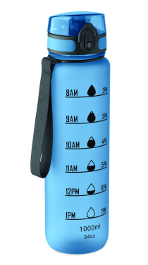 Logotrade Firmengeschenke das Foto: Sport-Trinkflasche RPET 1L