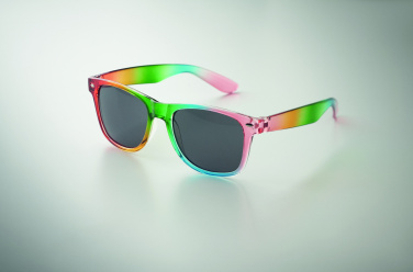 Logotrade Firmengeschenke das Foto: Regenbogen Sonnenbrille UV400