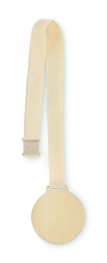 Logotrade Geschäftsgeschenke das Foto: Medaille aus Holz