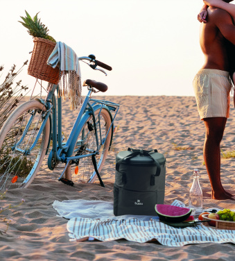 Logotrade Firmengeschenke das Foto: Kühlrucksack 600D RPET