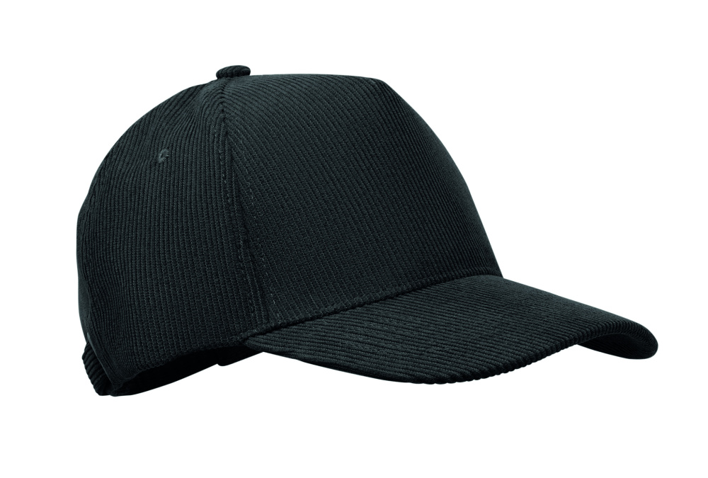 Logotrade Geschäftsgeschenke das Foto: Baseball Kappe 5 Panels Cord