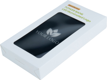 Logotrade Logogeschenke das Foto: Powerbank 5000 mAh mit beleuchtetem Logo