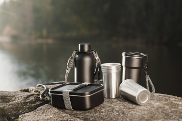 Logotrade werbemittel das Foto: VINGA Parks Becher aus RCS Stainles Steel, 4 Stück, 250ml