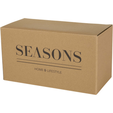 Logotrade Werbeartikel das Foto: Male Set aus Holztablett und Glastassen