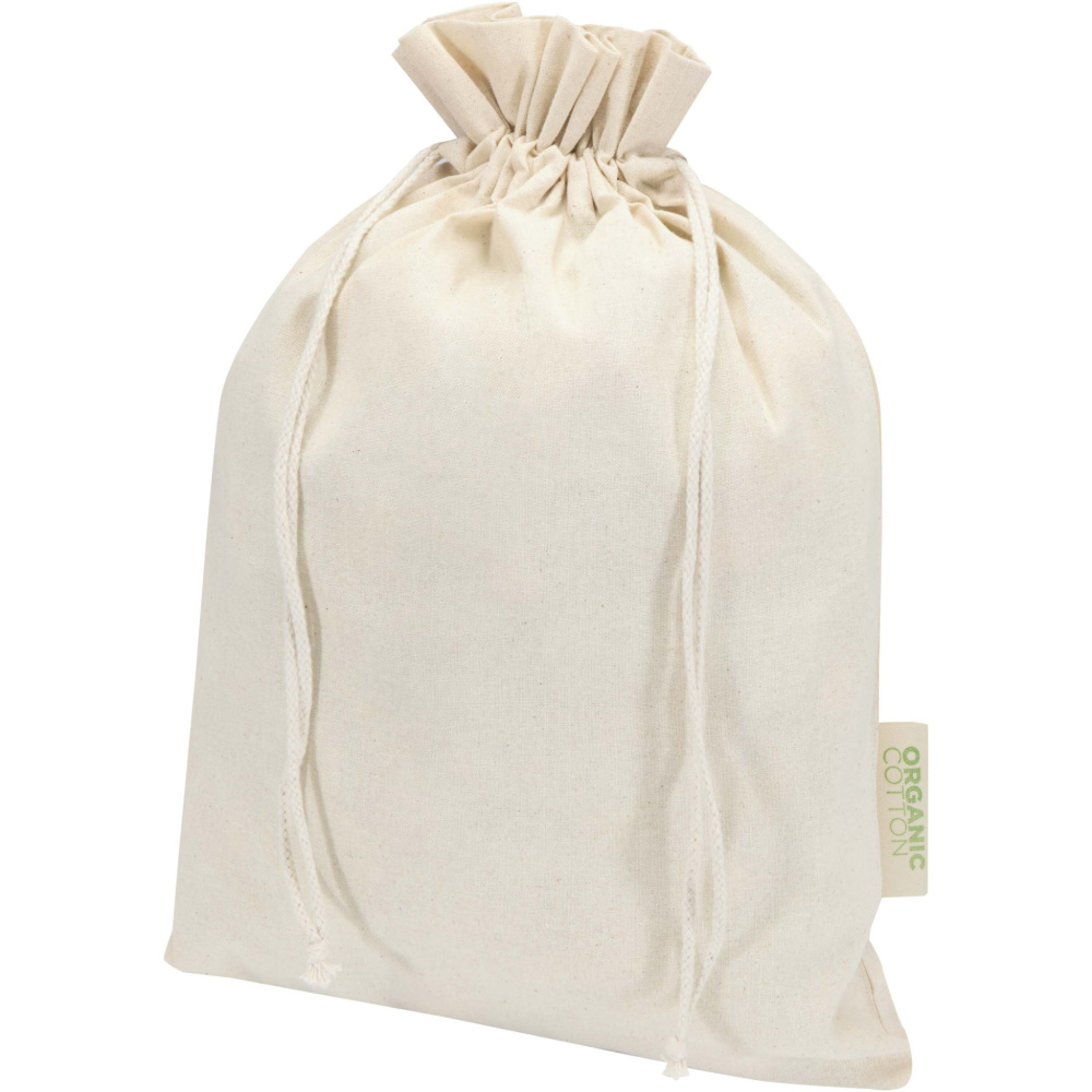 Logotrade Logogeschenke das Foto: Odisha 140 g/m² OCS Bio-Geschenktasche – 42 × 30 cm