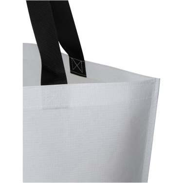 Logotrade Werbeartikel das Foto: Duo GRS recycelte doppellaminierte Tragetasche Oversize 30L