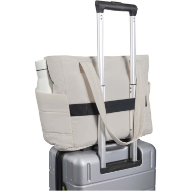 Logotrade Logogeschenke das Foto: Puffer 15,6" GRS recycelte Laptoptragetasche 18L