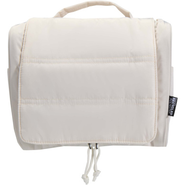 Logotrade Werbegeschenke das Foto: Puffer GRS recycelte aufhängbare Kulturtasche 8L